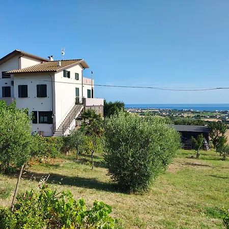 Casa Meris - In Collina Vista Mare A San Costanzo Апартаменты Маротта